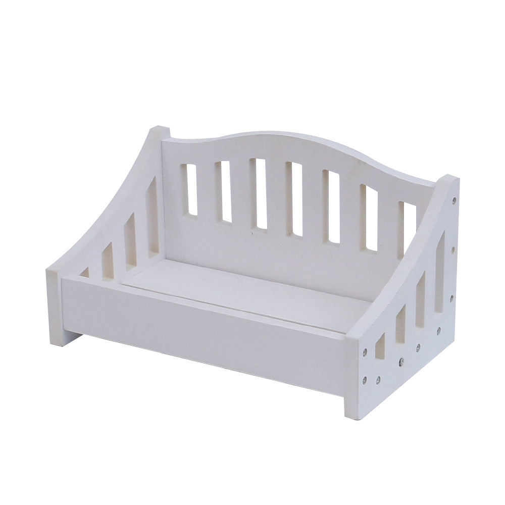 Fox Wooden Newborn Crib Photography Props