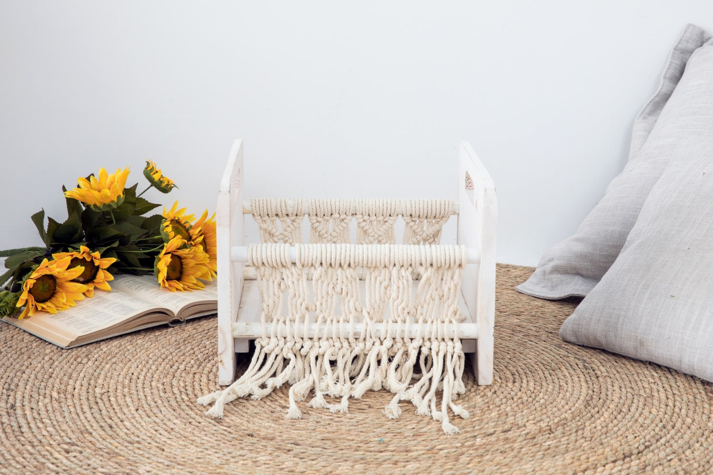 Fox Newborn Baby Wooden Prop Bed Photography Props - Foxbackdrop