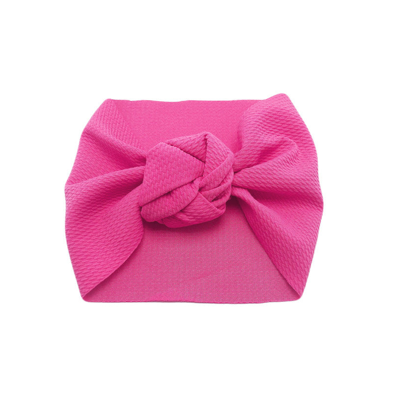 Fox DIY Fabric Baby Hair Band Knotted Hair Head Flower