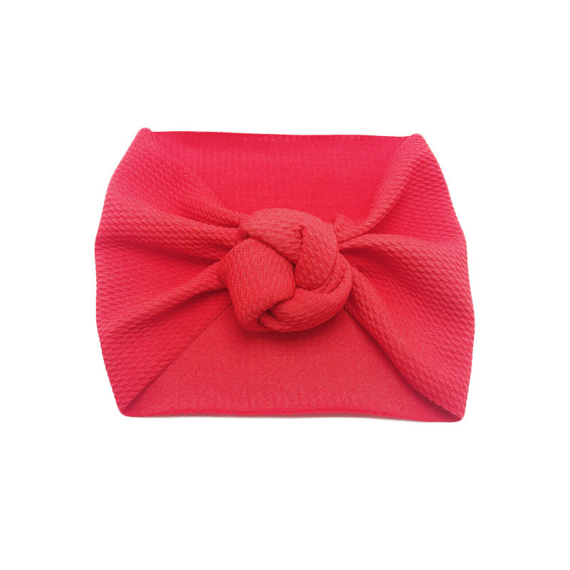 Fox DIY Fabric Baby Hair Band Knotted Hair Head Flower