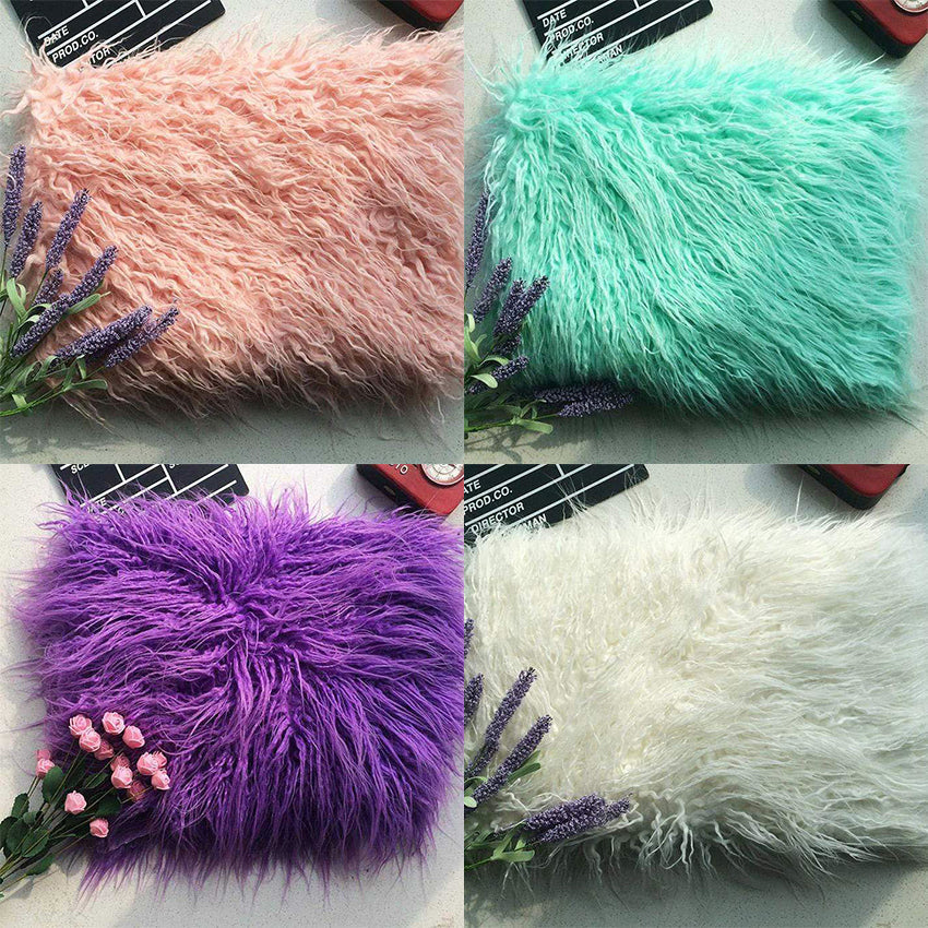 RTS Fox Children photography Flokati rugs props for newborn Faux Fur