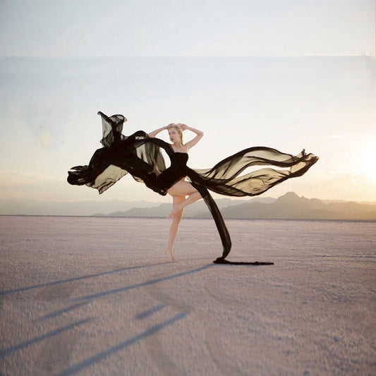 Fox Sexy Sweetheart Long Yellow Maternity Dress for Photography