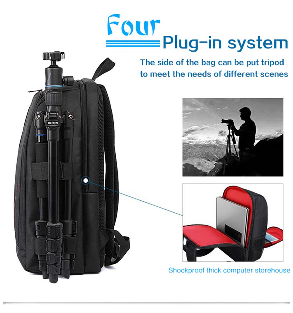 Fox Backpack for Photographer DSLR camera Bag Carrier Photo Props - Foxbackdrop