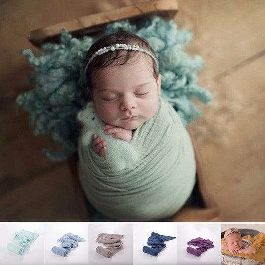 Fox 40x180cm Baby Stretch Wrap Newborn Baby Posing Fabric