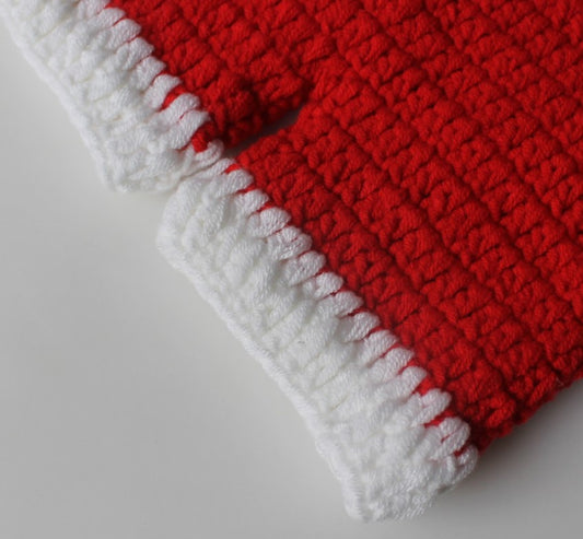 Fox Knitting Newborn Prop Christmas Photography Outfit Hat Clothes - Foxbackdrop