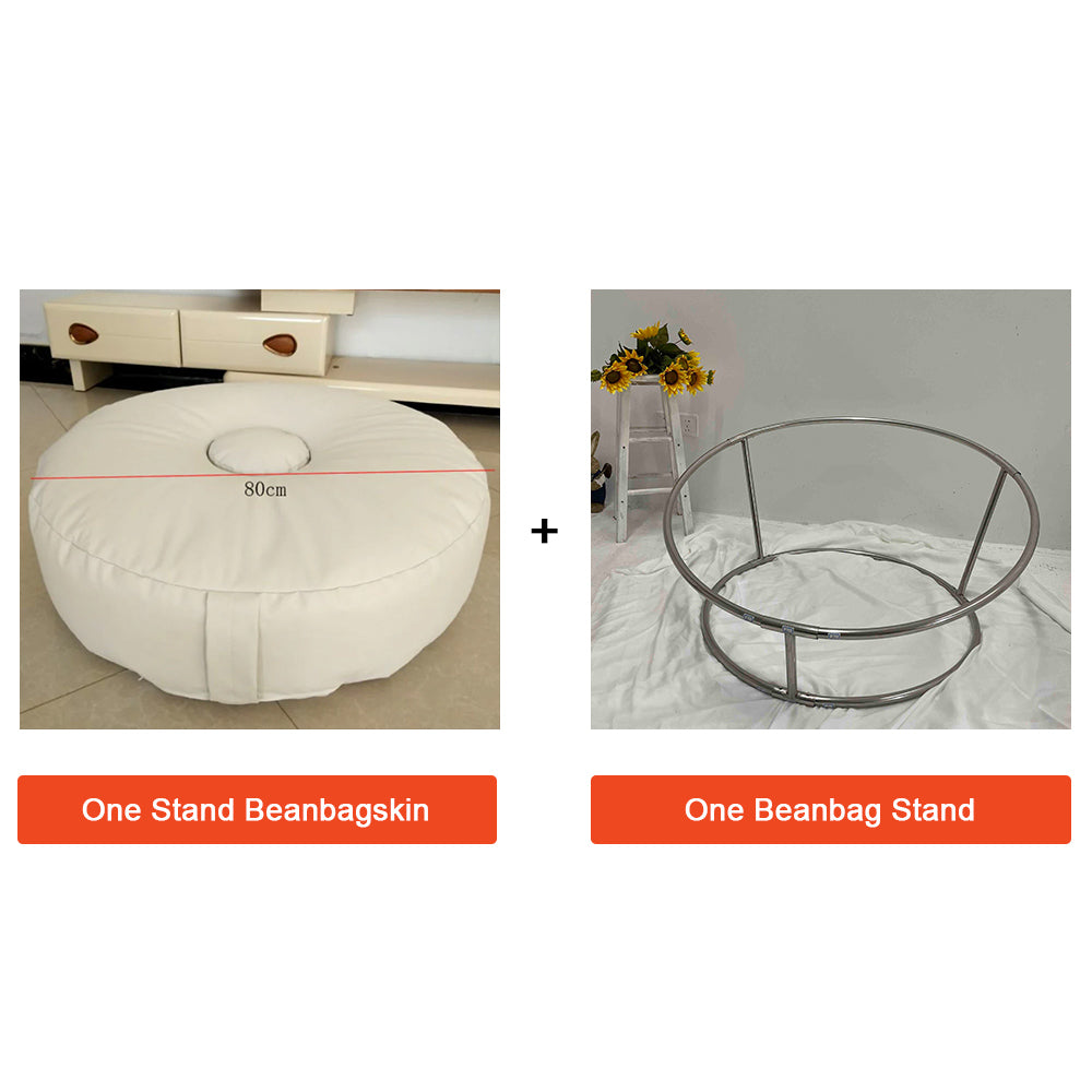 Fox Newborn Props Stainless Steel Beanbag Stand for Baby Photography+Stand Beanbagskin