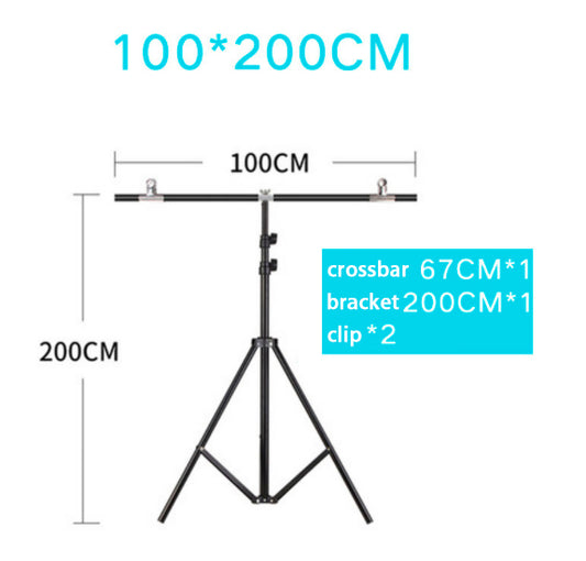 Fox Portable T-Shape Backdrop Stand Kit System