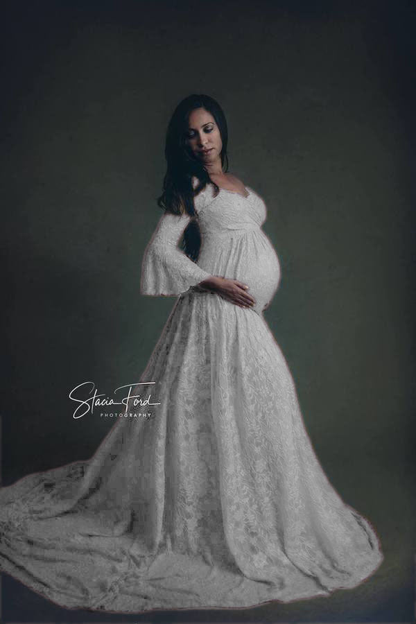 Buy Sale Fox V-neck Horn Long Lace Super Long Tail Pregnant Dress – Foxbackdrop Buy Sale Fox V-neck Horn Long Lace Super Long Tail Pregnant Dress – Foxbackdrop