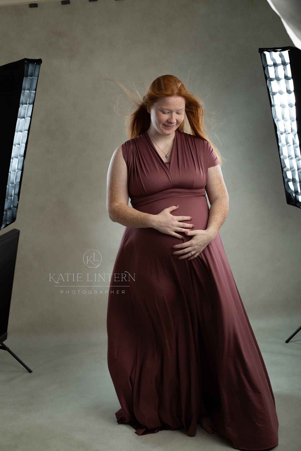 Fox Vinyl Abstract Light Champagne Photo Backdrop