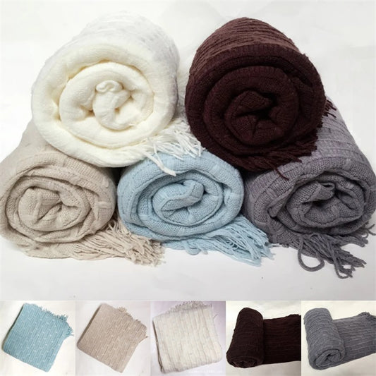 Fox 100x200cm Newborn Baby Swaddle Posing Wrap Fabric