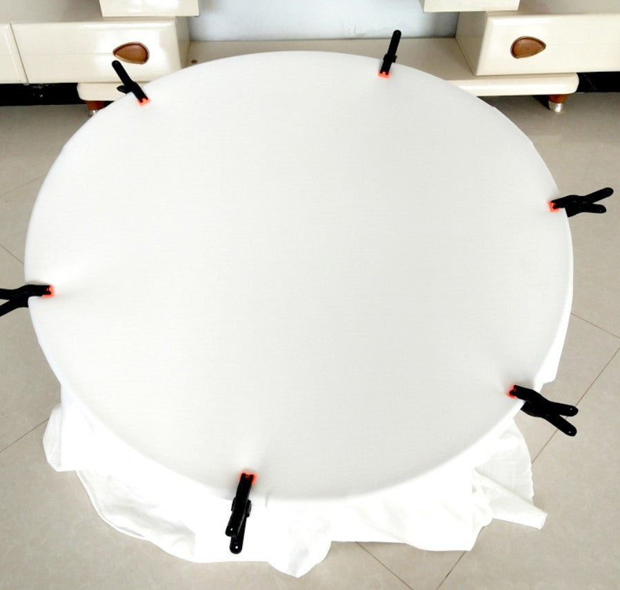 Fox 150x170cm Milk velvet Newborn Posing Fabric Blanket for Photoshoot without Clips Photo Prop - Foxbackdrop