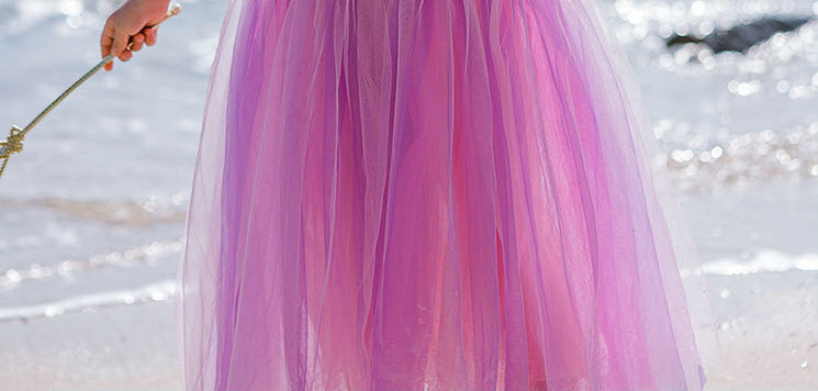 Fox Children's Clothing New Rapunzel Dress Girls Lavender Dress Halloween Costumes