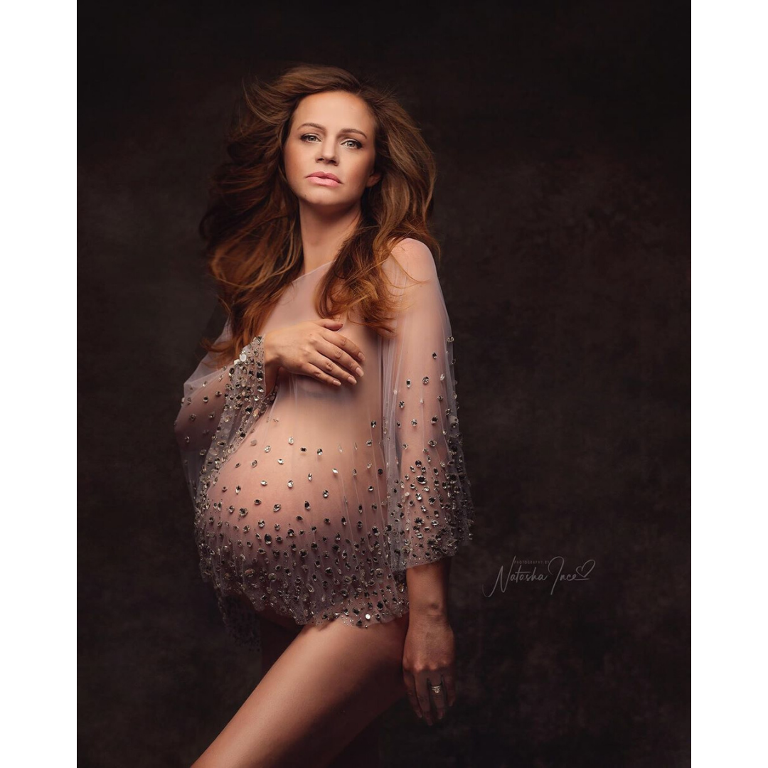 Fox Rolled Retro Rusty Portrait Vinyl Abstract Photo Backdrop - Foxbackdrop