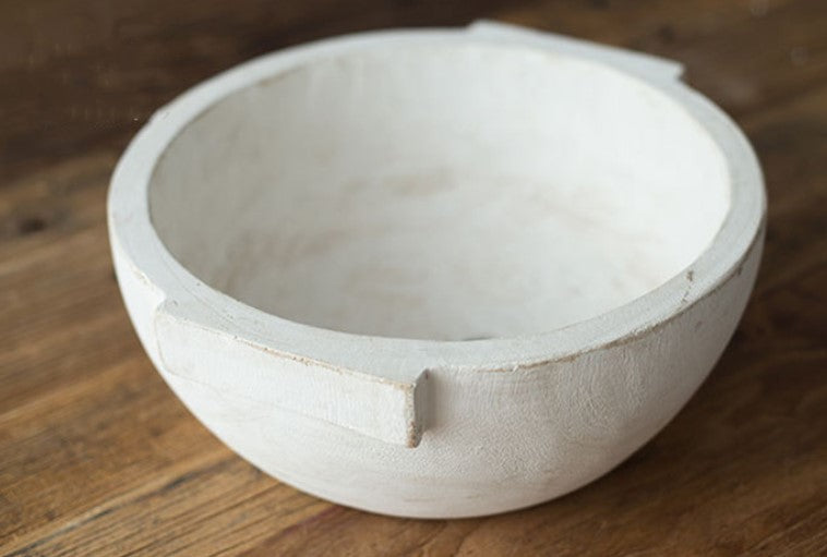 Fox Wooden Fortune Bowls for Newborn Photo Props - Foxbackdrop