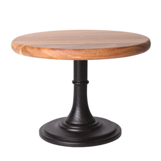 Fox Wooden Cake Smash Tray Shooting Props Solid Wood Pallet Dessert Cake stand