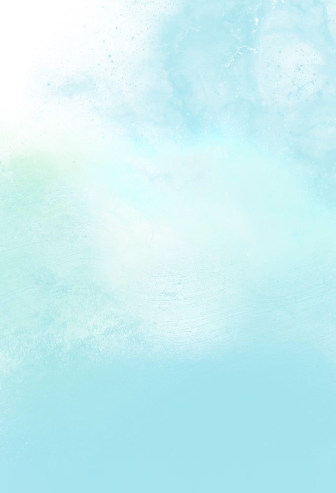 Fox Blue and White Gradient Abstract Vinyl Backdrop Designed By Ani Ghelichian