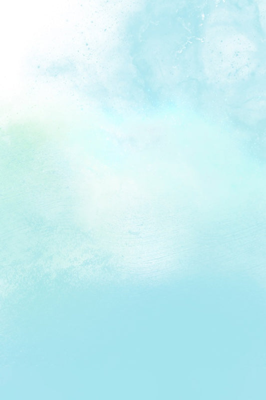 Fox Blue and White Gradient Abstract Vinyl Backdrop Designed By Ani Ghelichian