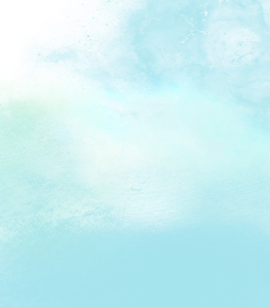 Fox Blue and White Gradient Abstract Vinyl Backdrop Designed By Ani Ghelichian