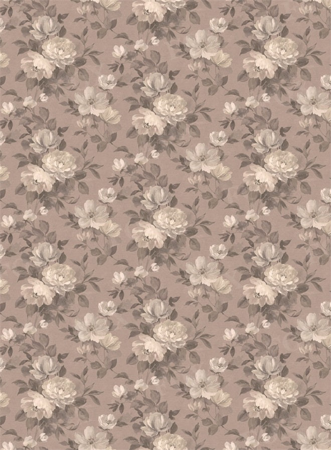 Fox Gorgeous Peonies Retro Vinyl Backdrop for Photography