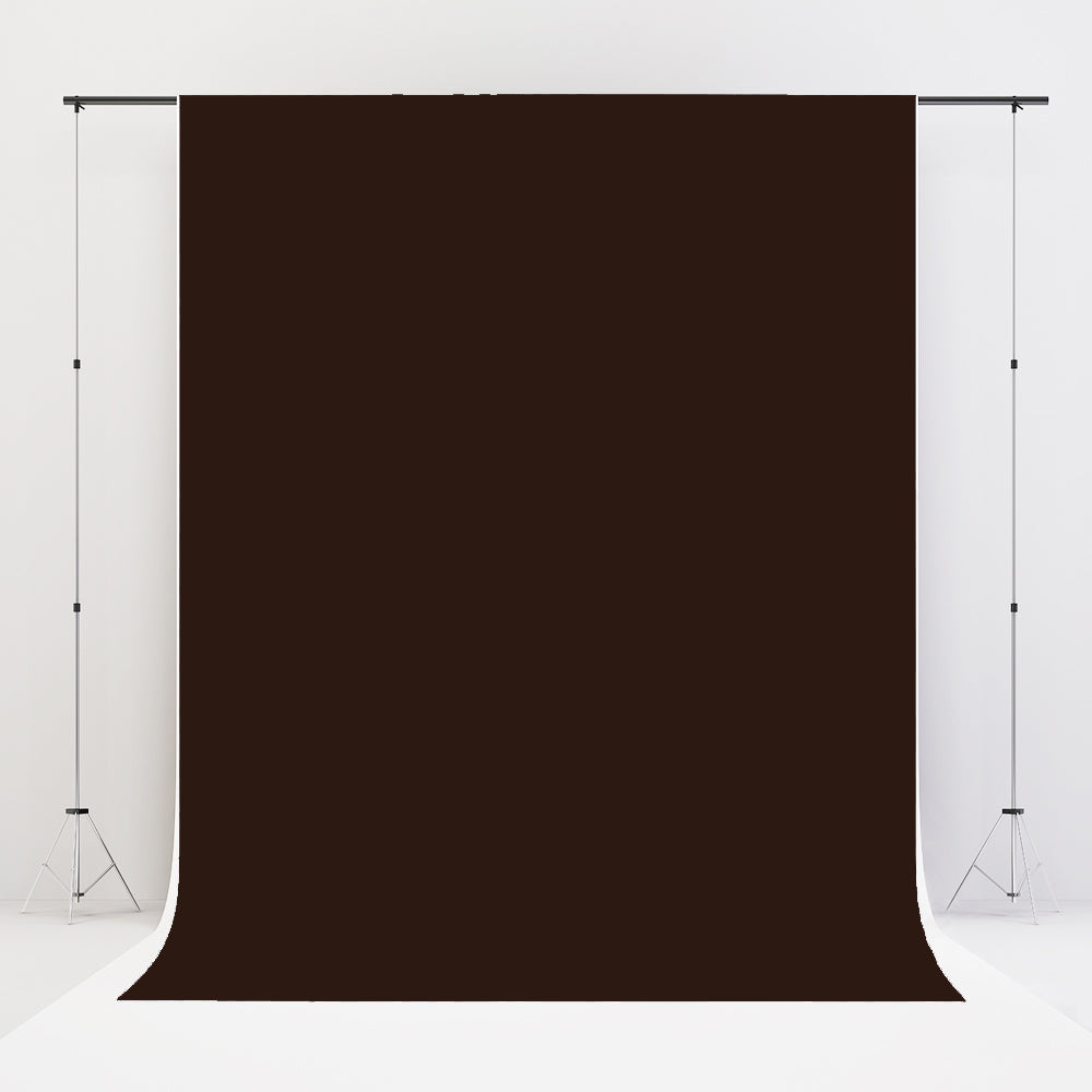 Fox Solid Zinnwaldite Brown Vinyl Portrait Backdrop Designed by JT photography