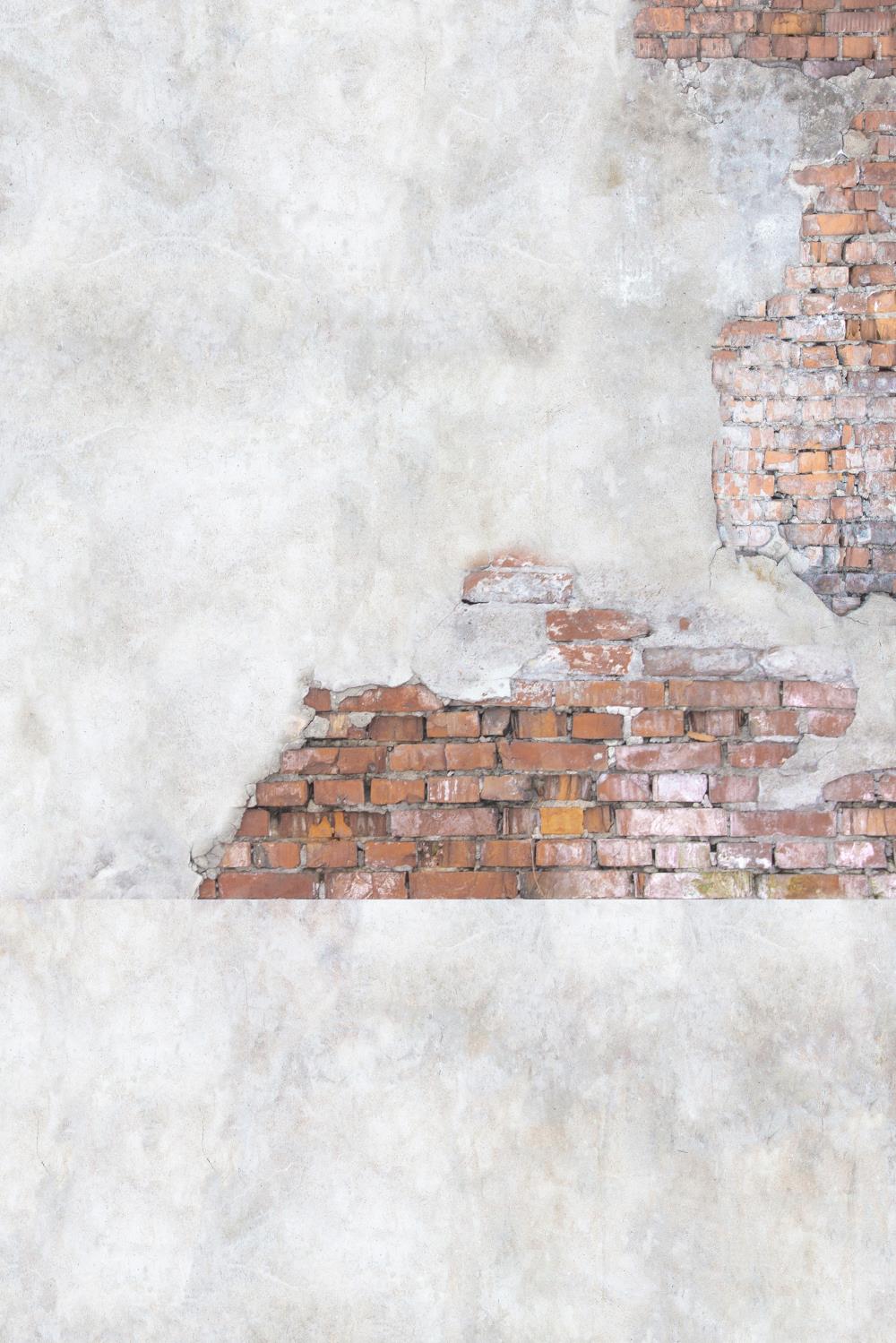 Fox Brick Vertical Vinyl Backdrop for Photography