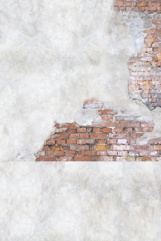 Fox Brick Vertical Vinyl Backdrop for Photography