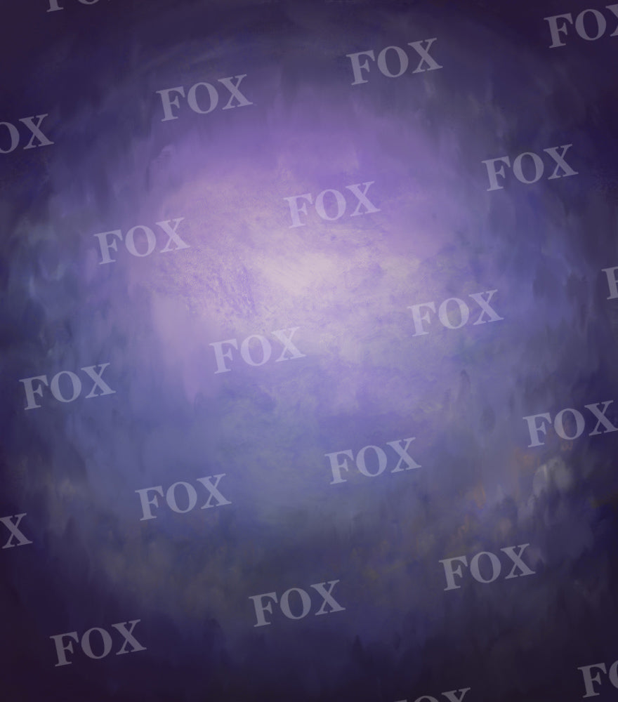 Fox Purple Abstract Portrait Shooting Vinyl Backdrop