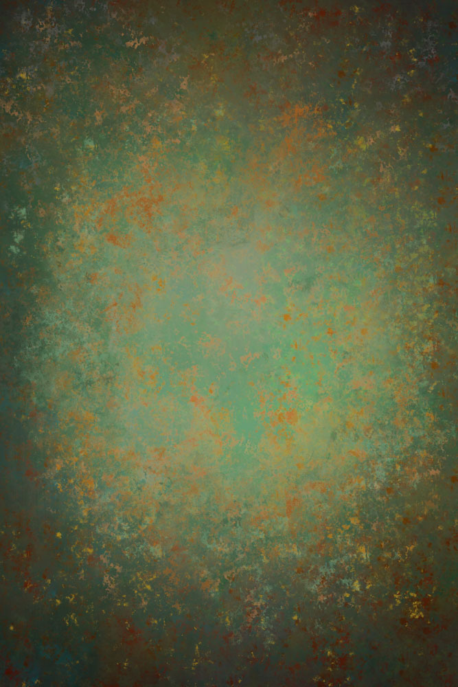 Fox Old Retro Mottled Abstract Vinyl/Fabric Backdrop
