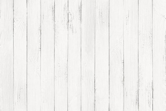Fox White Wood Newborn Photography Vinyl Backdrops
