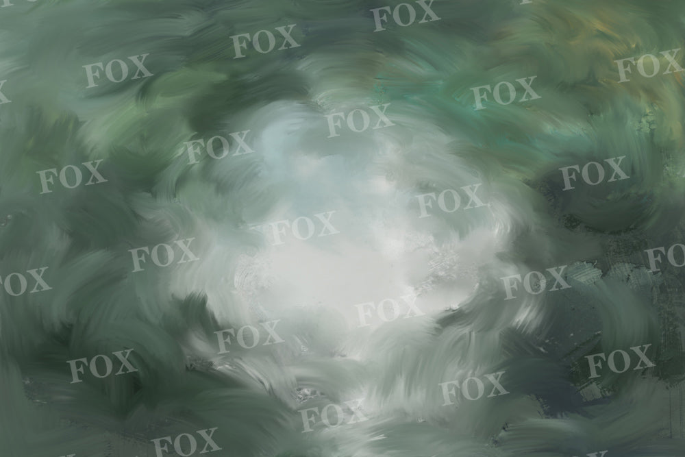Fox Abstract Portrait Calm Vinyl Photography Backdrop