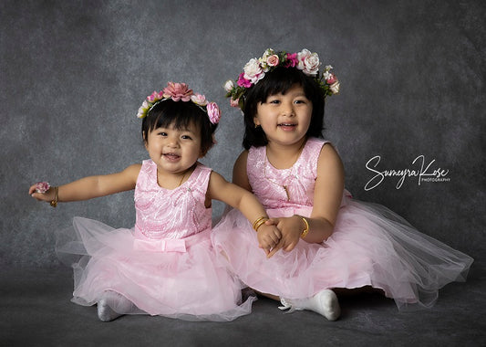 Fox Abstract Dark Grey Vinyl Photography Backdrop