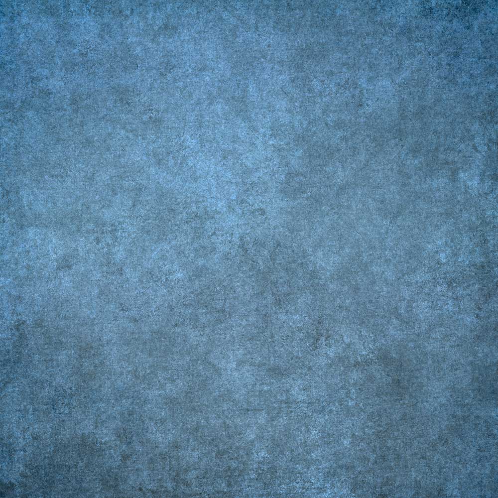 Fox Abstract Blue Portrait Vinyl Photography Background - Foxbackdrop