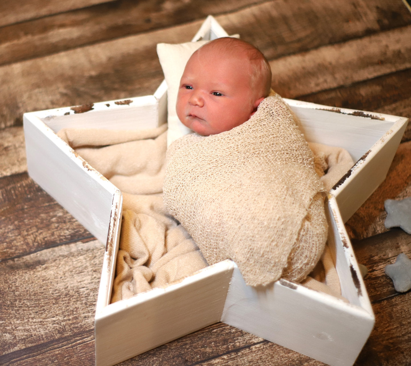 Fox Brown Wood Photography Vinyl Floor Backdrop