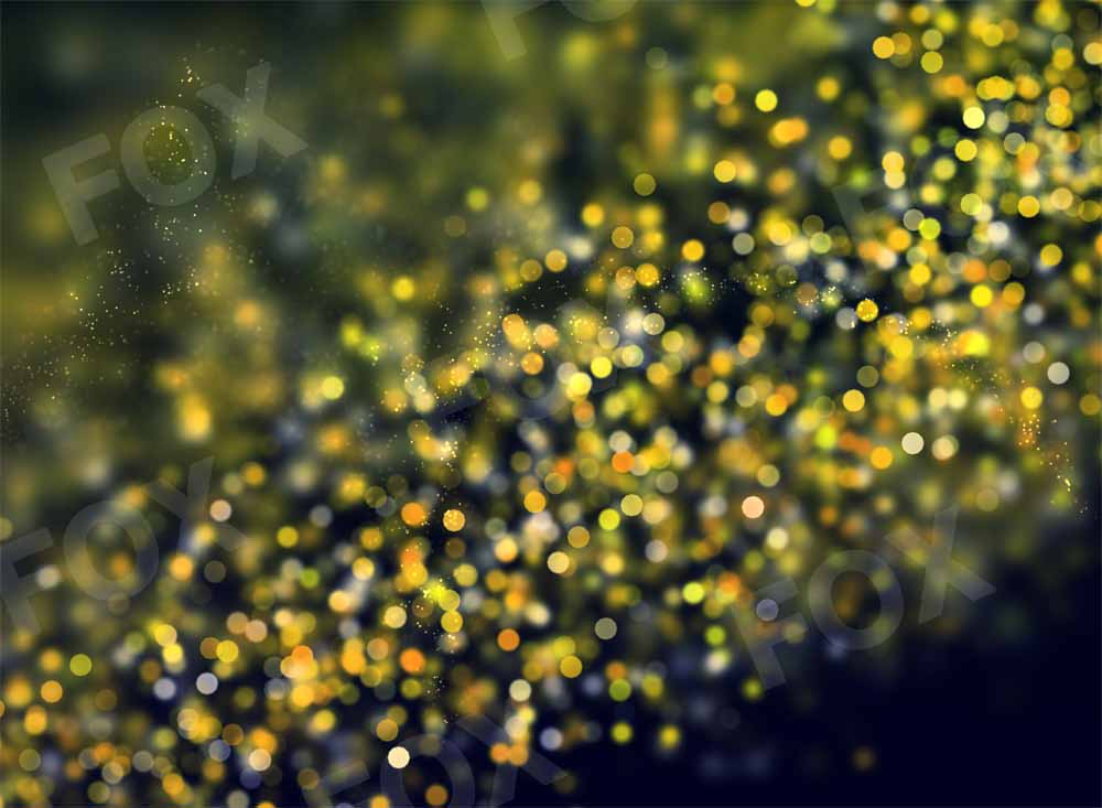 Fox Bokeh Flashing Vinyl Photography Backdrop