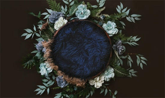 Fox Spring Flowers Photography Vinyl Backdrop