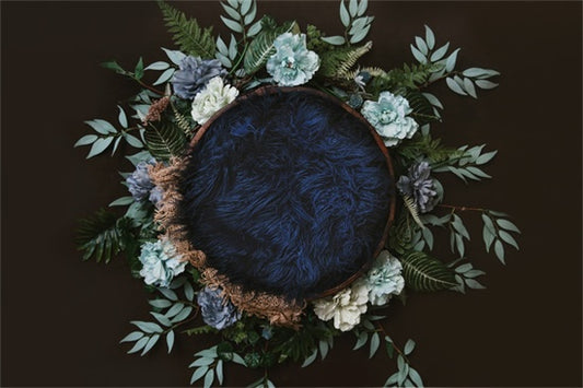 Fox Spring Flowers Photography Vinyl Backdrop