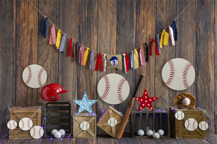 Fox Football Sports Vinyl Photography Backdrop