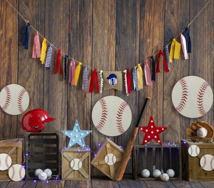 Fox Football Sports Vinyl Photography Backdrop