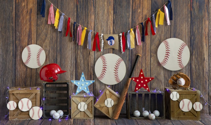 Fox Football Sports Vinyl Photography Backdrop