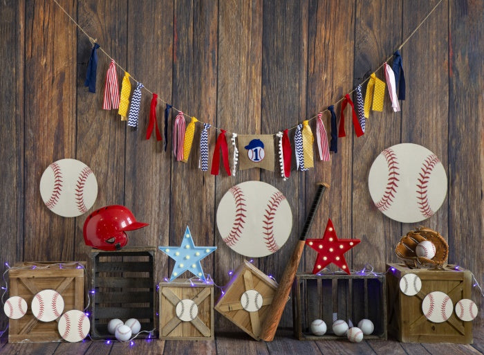 Fox Football Sports Vinyl Photography Backdrop