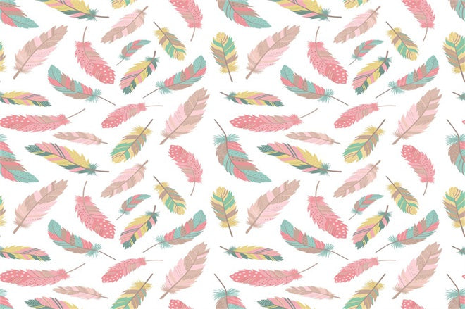 Fox Tropical Palm Leaves Vinyl/Fabric Photography Backdrop