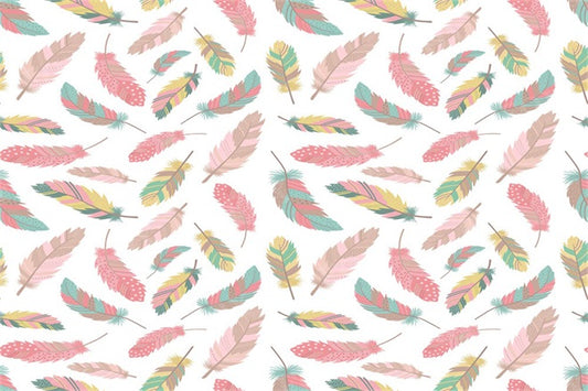 Fox Tropical Palm Leaves Vinyl Photography Backdrop