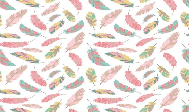 Fox Tropical Palm Leaves Vinyl Photography Backdrop