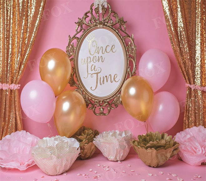 Fox Interiors Pink Vinyl Photography Backdrop Birthday Baby Shower Newborn Kids 1St