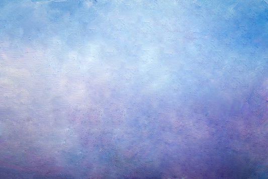 Fox Blue Gradient Abstract Vinyl Backdrop for Photography