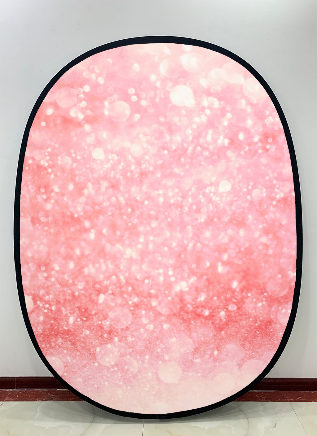 Fox Pink Sequins Bokeh/ Blue Sequins Bokeh Collapsible Backdrop Photography 5X6.5ft(1.5x2m) - Foxbackdrop