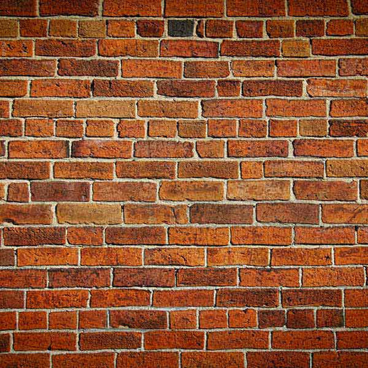 Fox Rolled Red Brick Wall Vinyl Photo Backdrop - Foxbackdrop
