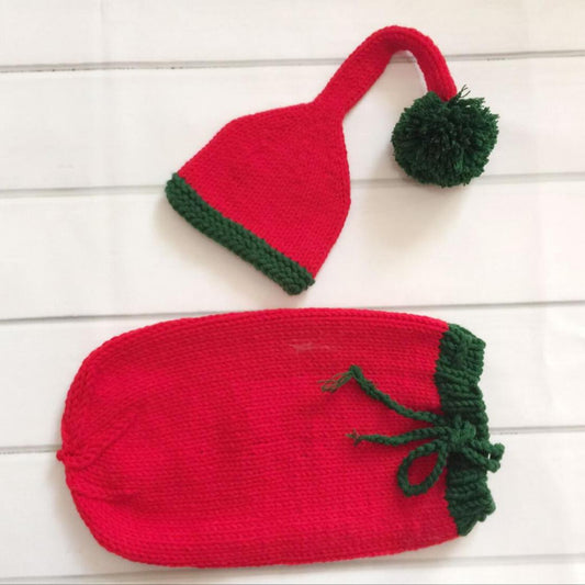 Fox 2pcs Children Suit Hand-Knitting for Photography Prop - Foxbackdrop