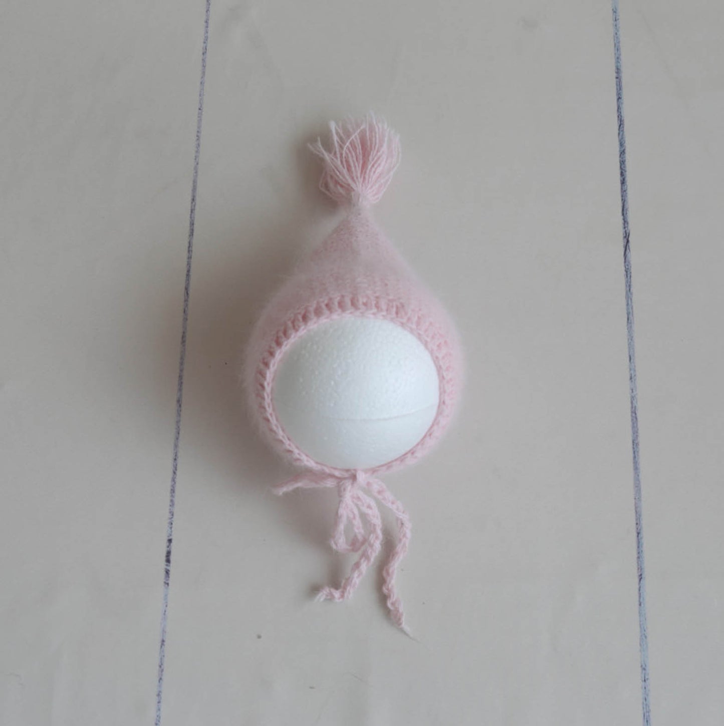 Fox Mink Velvet Hat Newborn Full Moon Hundred Days - Foxbackdrop
