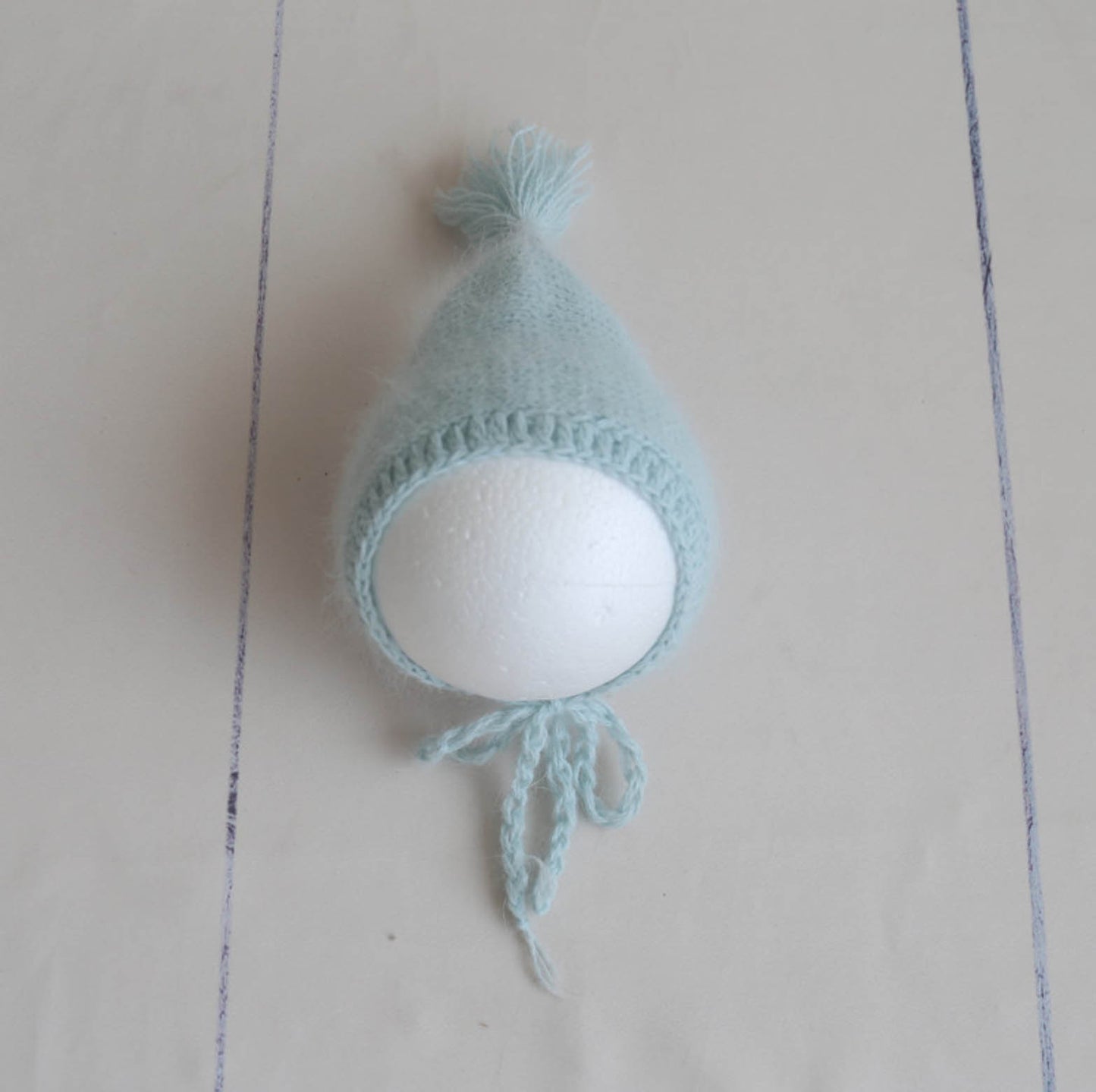 Fox Mink Velvet Hat Newborn Full Moon Hundred Days - Foxbackdrop